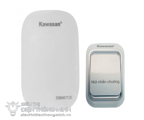 Bộ chuông gọi cửa không dây Kawa DB667CE