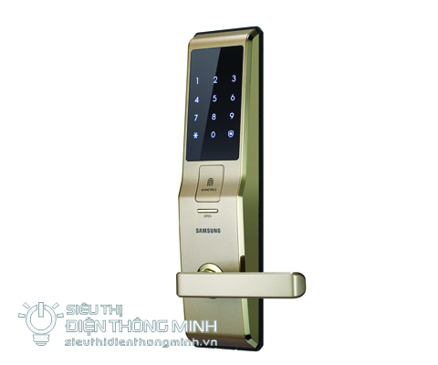 Khóa cửa điện tử Samsung SHS-H705FBG/EN (màu vàng, ruột đôi)