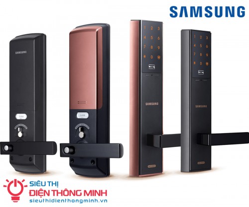 Khóa cửa điện tử Samsung SHP-DH537 (ruột khóa đôi)