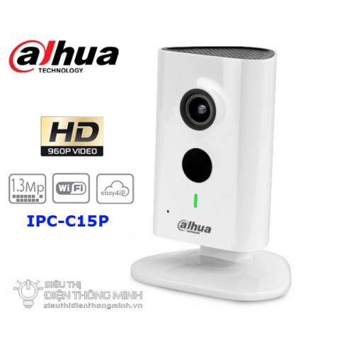 Camera IP Dahua IPC-C15P (1.3MP, wifi, góc rộng)