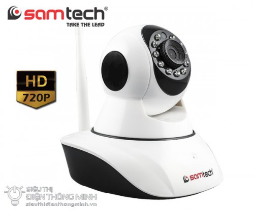 Camera IP Samtech STN-2110 (1.0MP, wifi, quay quét)