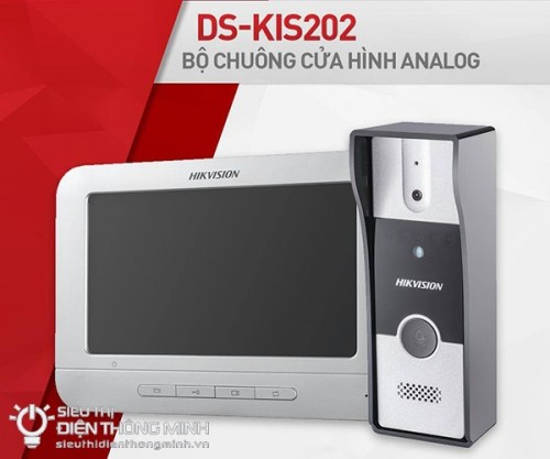 Bộ chuông cửa có hình HIKVISION DS-KIS202