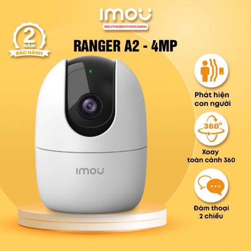 Camera IMOU IPC-A42P (Wifi 4MP, quay quét, đàm thoại 2 chiều)