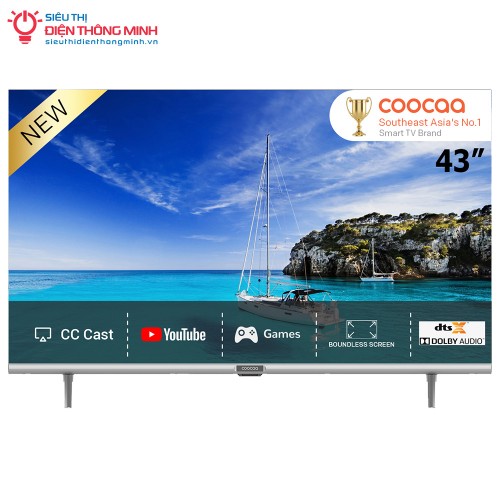 Smart TV Coocaa 43 inch Full HD 43S3U
